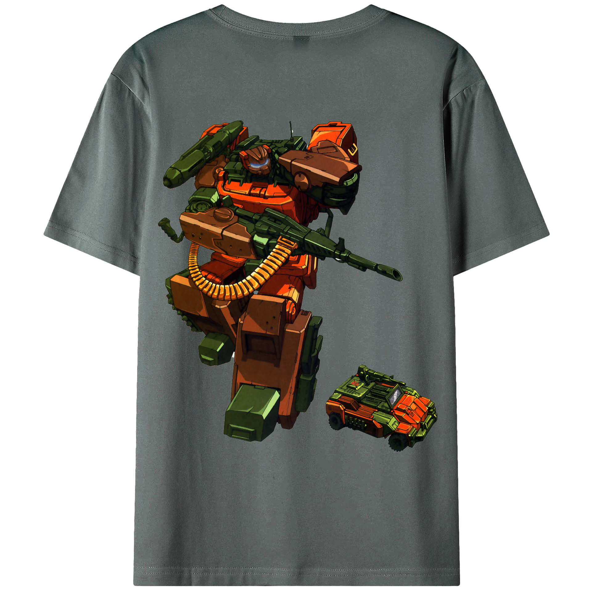 （画像用）  綿100％ メンズ半袖Tシャツ（バックプリント） 通気性
